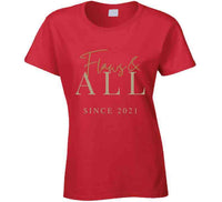 Flaws&amp; All Ladies T Shirt